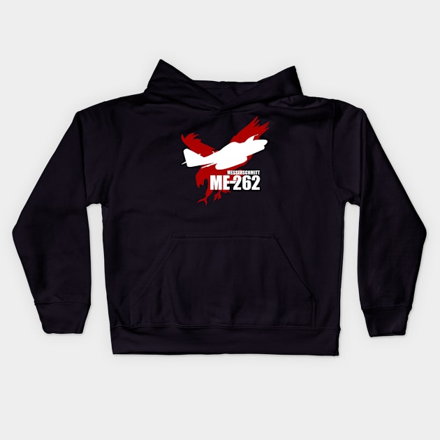 Messerschmitt ME-262 Kids Hoodie by TCP